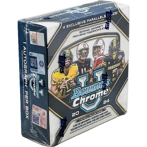 2024 Bowman University Chrome Football Monster Box - 1 of 4