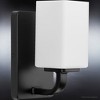Urban Ambiance Luxury Contemporary Wall Sconce 8.5''H x 4.75''W,  Midnight Black Finish,  Louisville Collection, UHP4328 - 4 of 4