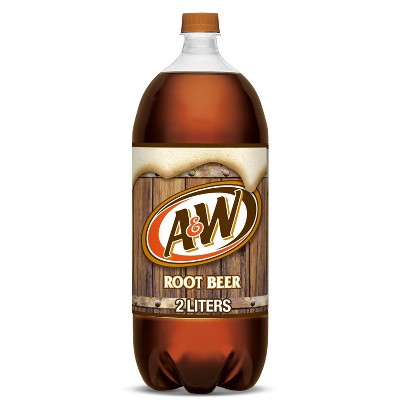 A&W Root Beer Soda - 2 L Bottle