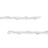 Haus of Brilliance Silver Prong Set Diamond Accent Curved Spiral Link Bracelet - 4 of 4