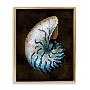 Stupell Industries Dark Nautilus Shell, 21" x 17" - 1 of 4