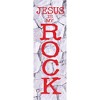 Dicksons Jesus is My Rock, Red/Grey 5.8 x 2.63 Inch Paper Bookmark; Pack of 12 - 2 of 3