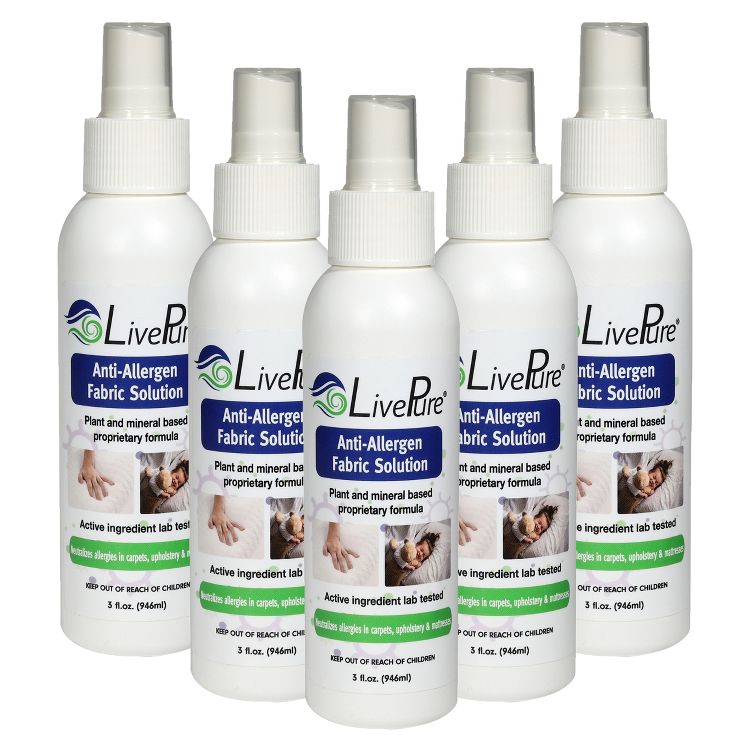 LivePure Anti-Allergen Fabric Spray for Household Surfaces, 1 of 5