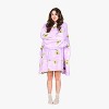 Tirrinia Wearable Blanket Oversized Hoodie for Adults, Patterns Sweatshirt Blanket, as Warm & Funny Gifts for Men Women Girlfriend - 3 of 4