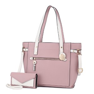 MKF Collection Andrys Vegan Leather Women's Tote Bag and Wallet by Mia K - 1 of 4