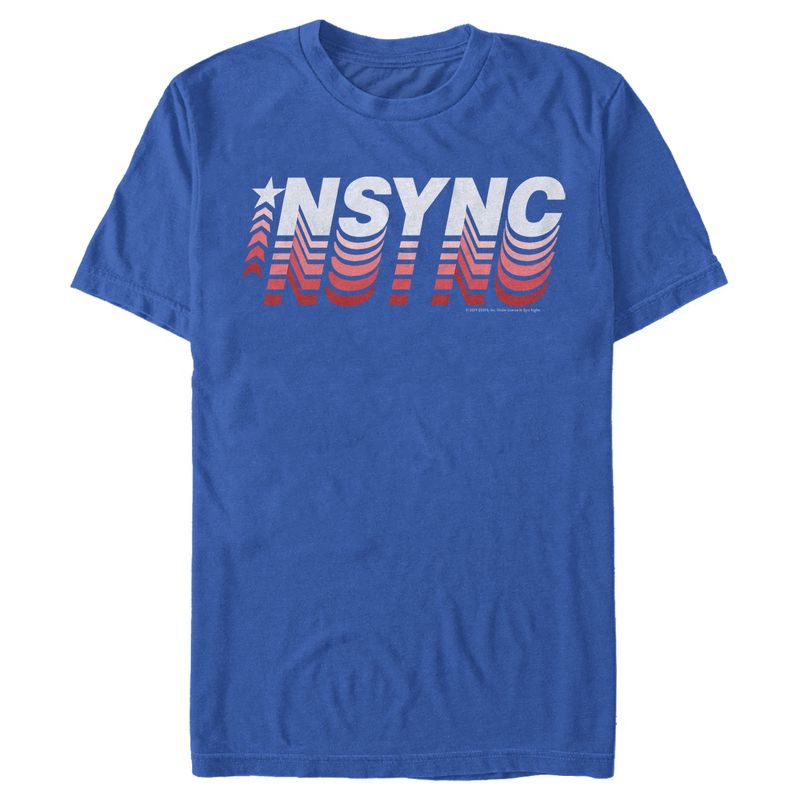 Men's NSYNC Retro Name T-Shirt, 1 of 5