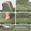 SEVOBAL Sofa Bean Bag Chair for Adults with Ottoman Oversized Beanbag Chair Comfy Lazy Sofa Hip Support Living Room Bedroom, Green, 38.6"*33.1"*28" - 4 of 4