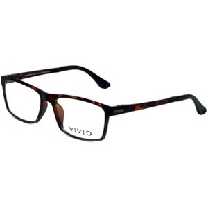 Calabria Vivid Designer Reading Glasses 144 48 mm Purple Crystal Striped Rainbow - 1 of 4