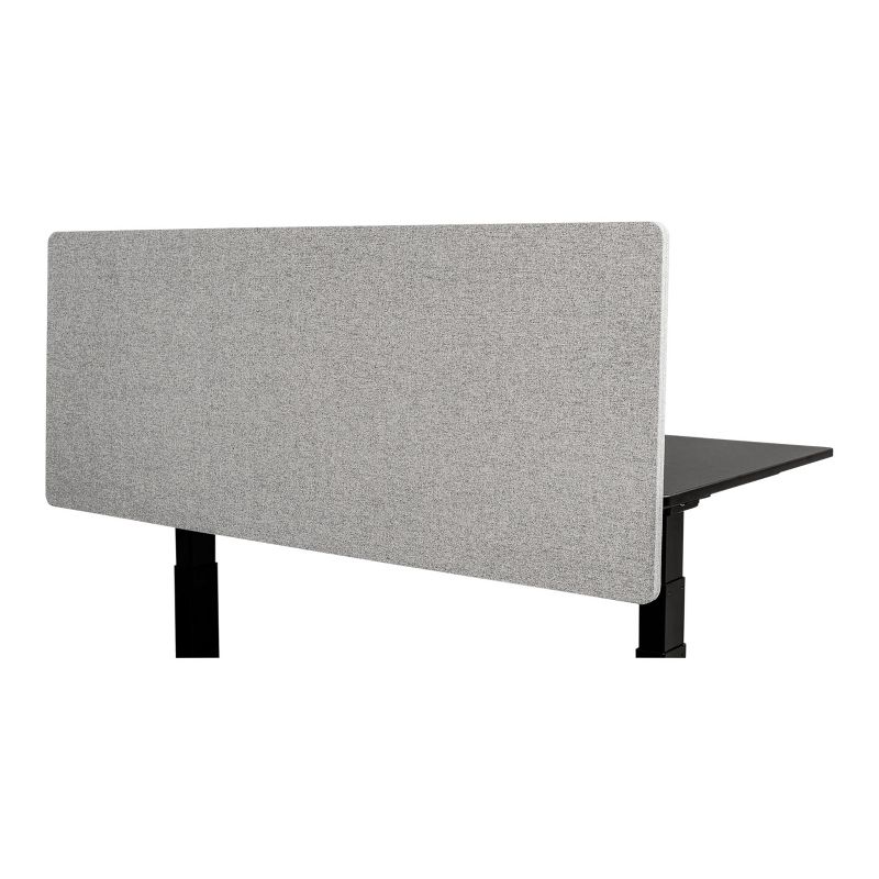 Stand Up Desk Store ReFocus Clamp-on Acoustic Desk Divider Privacy Panel that Reduces Noise and Visual Distractions, 1 of 5