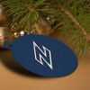 University of Akron Primary Aluminum Holiday Christmas Tree Ornament - 4 of 4