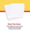 School Smart Legal Pad, 8-1/2 x 11 Inches, White, 50 Sheets, Pack of 12 - 4 of 4
