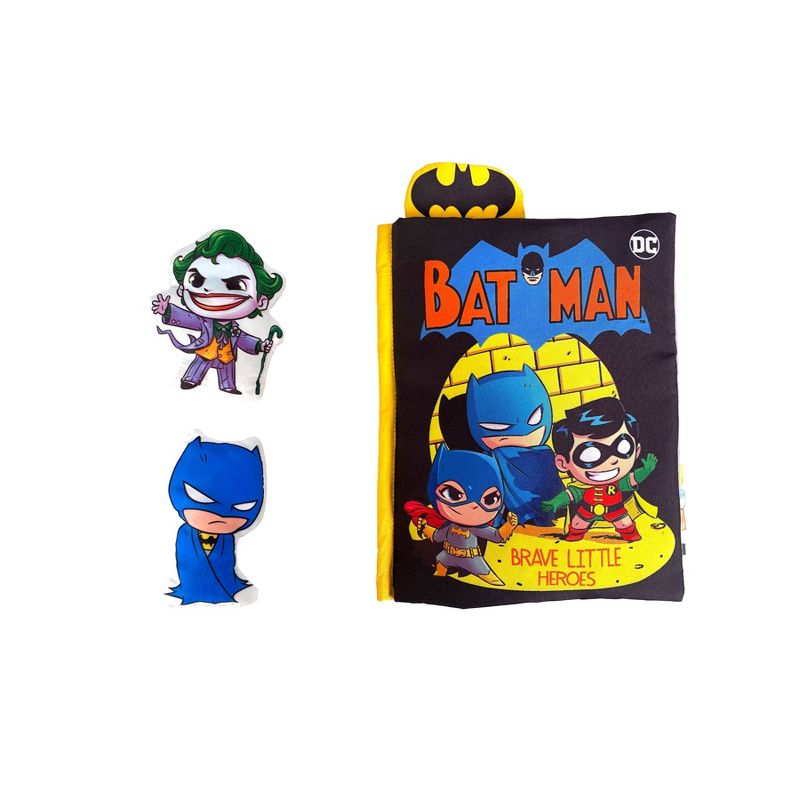 Warner Brothers Batman and DC Super Hero Deluxe Comic Soft Book - Brave Little Heroes, 1 of 6