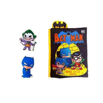 Warner Brothers Batman and DC Super Hero Deluxe Comic Soft Book - Brave Little Heroes
