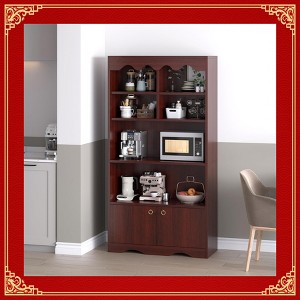 Garvee Stylish 5-Tier Bookshelf & Display Cabinet – 63-Inch Floor Standing Storage Organizer for Home Office, Living Room - 1 of 4