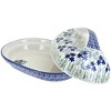 Blue Rose Polish Pottery M077 Manufaktura Butter Dish - 2 of 2
