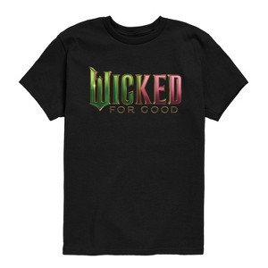 Boys' - Wicked - For Good Logo -Youth Short Sleeve Graphic T-Shirt Short Sleeve Graphic T-Shirt - 1 of 4