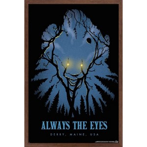 Trends International IT: Welcome to Derry (2025) - Always the Eyes Derry, Maine Framed Wall Poster Prints - 1 of 4