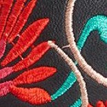 black embroidery