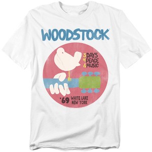 Men's Woodstock Deconstructed Poster T-Shirt - 1 of 4