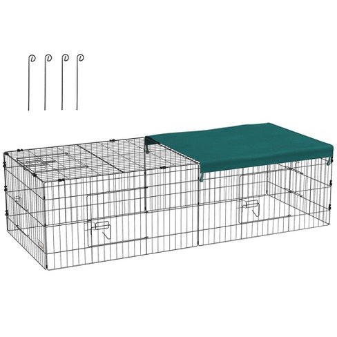 Animal playpen outlet with roof