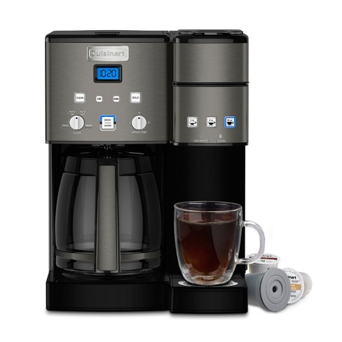 Cuisinart Coffee Center 12 Cup Coffeemaker And Single-serve Brewer -  Ss-15p1 : Target