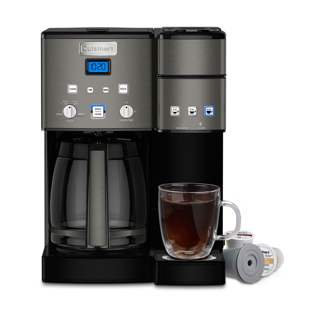 Cuisinart Combo 12 Cup and Single-Serve Coffee Maker Ss-15  Stainless