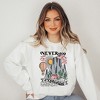 Simply Sage Market Women's Graphic Sweatshirt Never Stop Exploring - 2XL - White - 2 of 3