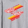 Men's - Hot Wheels - Valentine's You Make My Heart Race Long Sleeve Graphic T-Shirt - 2 of 4