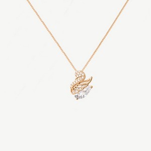 925 Sterling Silver Heartbeat Necklace, Trendy Pendant - HTUTWOO™ Women Dainty Diamond,  for Mother, Daughter, Sister, Friends and Everyday Wear - 1 of 4