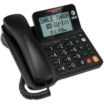 AT&T® Corded Speakerphone with Large Display.