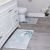 Sussexhome Soft Cotton & Absorbent Machine Washable Bath 2-Piece set - 20x31.5", 20x24" - 2 of 4