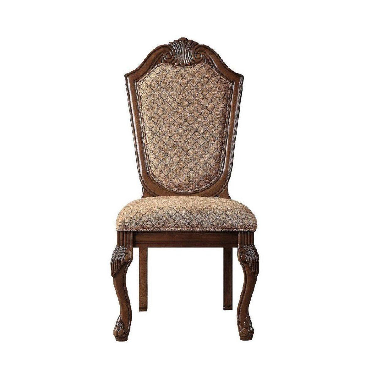 Acme Furniture Chateau De Ville Dining Chairs Cherry Finish - thumbnail 3