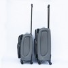 Gulches 2-Piece Softside Luggage Set: 20"+24" Oxford Trolley Cases with 360¡ã Silent Wheels & Password Lock - 2 of 4