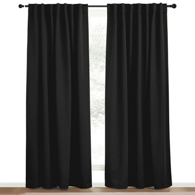 NICETOWN Blackout Window Curtains 2 Panels Thermal Insulated Blackout Drapes with Rod Pocket and Back Tab for Living Room Bedroom Camper