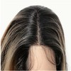 Jessie's Wig 20 Inch Wavy Lace Wigs Synthetic Hair 13*5*1 C Part Lace Black Skunk Stripe With Blonde1 Pc/Pack - 4 of 4