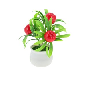 Unique Bargains Artificial Plants Plastic 3.15"x3.15"x4.33" 1 Pcs - 1 of 4