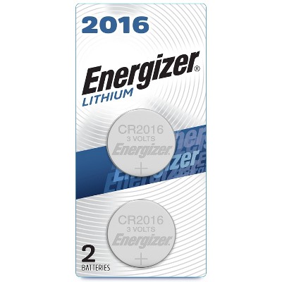 Energizer 2pk 2016 Batteries Lithium Coin Battery