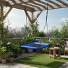 Gymax Giant 60" Tree Swing 700 lbs Capacity for Kids and Adults w/ Adjustable Ropes Steel Frame for Backyard and Playground Blue - 2 of 4
