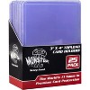 Monster Top Loaders for Collectible Trading Cards - 25 Count 3x4" Clear Hard Plastic Card Protector Toploader Sleeves - 2 of 4