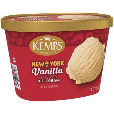 Kemps New York Vanilla Premium Ice Cream - 48oz
