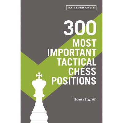 300 Most Important Tactical Chess Positions - by  Thomas Engqvist (Paperback)