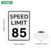 Unique Bargains Aluminum Weather Resistant Waterproof Rust Free Traffic Sign 2 Pcs - 2 of 4