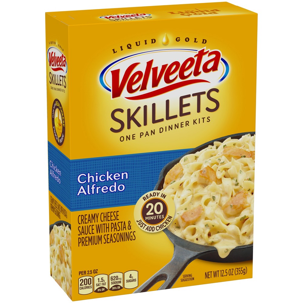 UPC 021000037513 product image for Velveeta Cheesy Skillets Chicken Alfredo 12.5 oz | upcitemdb.com