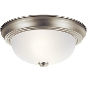Kichler Lighting 2 - Light Flush Mount in  Brushed Nickel - 1 of 1