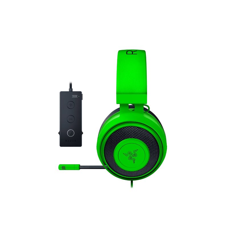 Razer Kraken TE Wired Gaming Headset - Green, 1 of 10