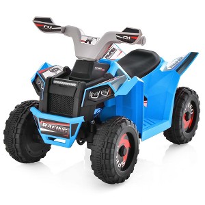 Costway Kids Ride on ATV 4 Wheeler Quad Toy Car 6V Battery Powered Motorized Toy - 1 of 4