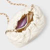 Rouched Chain Crossbody Bag - A New Day™ - 4 of 4