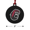 Central Washington University Secondary Logo Aluminum Holiday Christmas Tree Ornament - 3 of 4