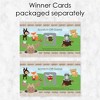 Big Dot of Happiness Woodland Creatures - Baby Shower or Birthday Party Game Scratch Off Cards - 22 Count - 3 of 4