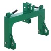 3 Point Quick Hitch Adapter, 3000 Lbs Lifting Capacity, Tractor Quick Hitch Adaptation to Category 1 & 2 Tractor with 5 Level Bolt, 2" Receiver Hitch - 4 of 4